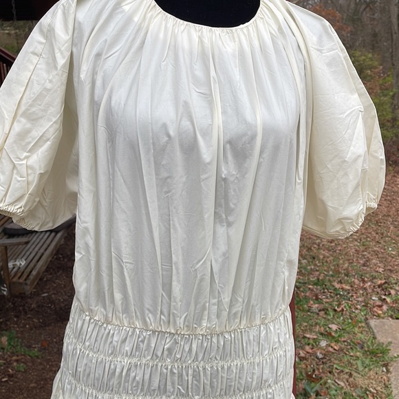 NWOT MODERN CITIZEN Krysta Cinched Waist Blouston Top Dress MAXI DRESS. Size L - Picture 2 of 11